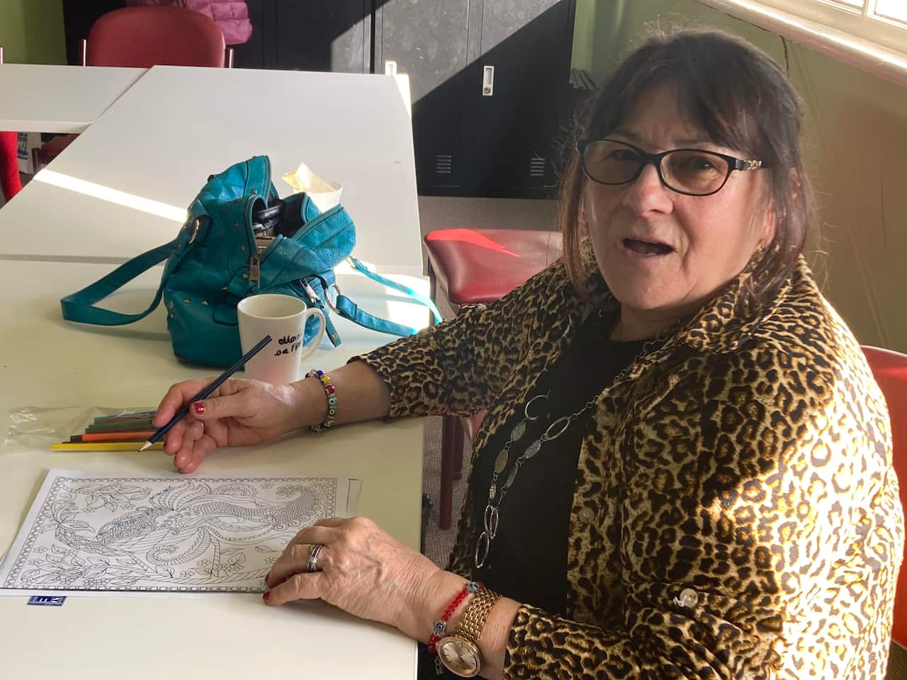 Maria de Freitas, assumidamente "muito vaidosa" e também "uma mulher muito feliz desde que chegou à Austrália"