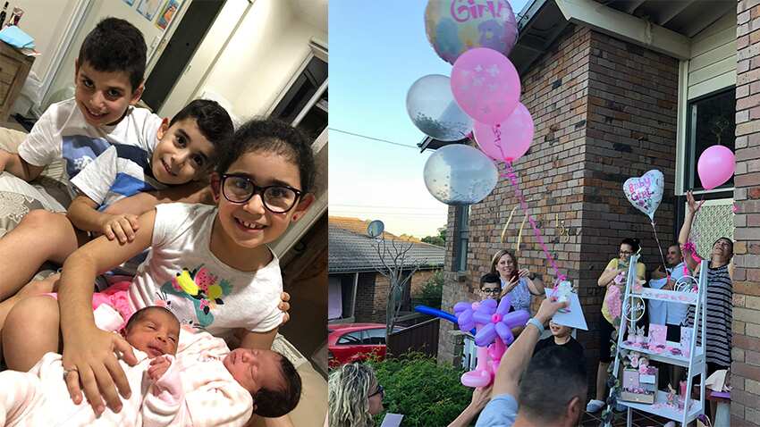 Maria and Gilbert khoury family