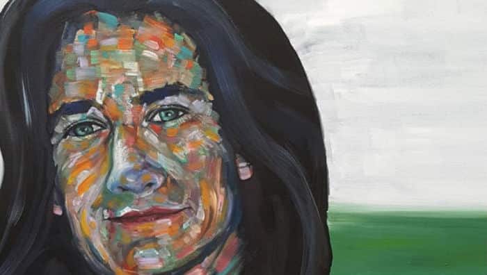  El artista Kenneth Chu se ha inspirado en la historia de Marian para crear la pintura "Sutil". 