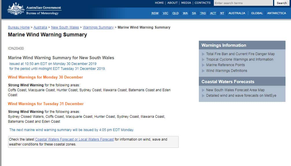 marine wind warning_bom_weather warning