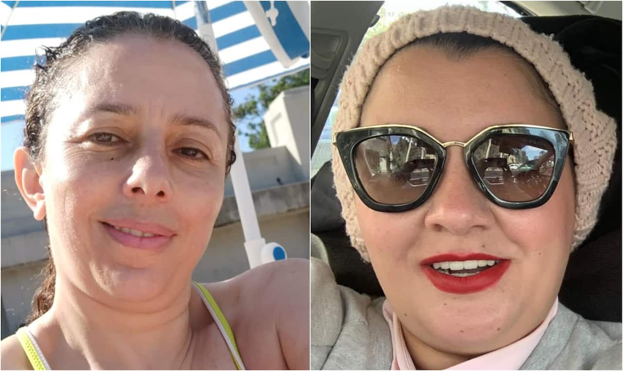 من اليمين إلى اليسار: السيدة علا علي والسيد ماري لبكي ضيوف بودكاست أستراليا بالعربي الموسم الثاني