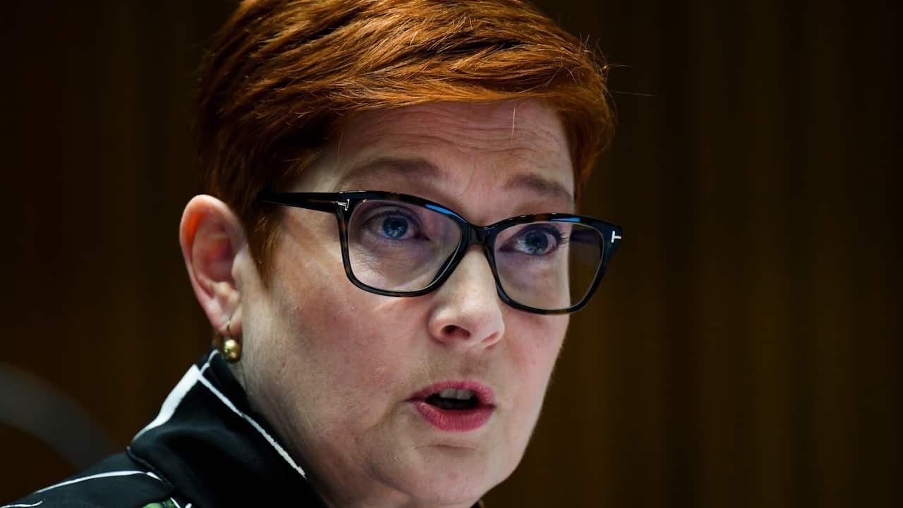 Foreign Affairs Minister Marise Payne