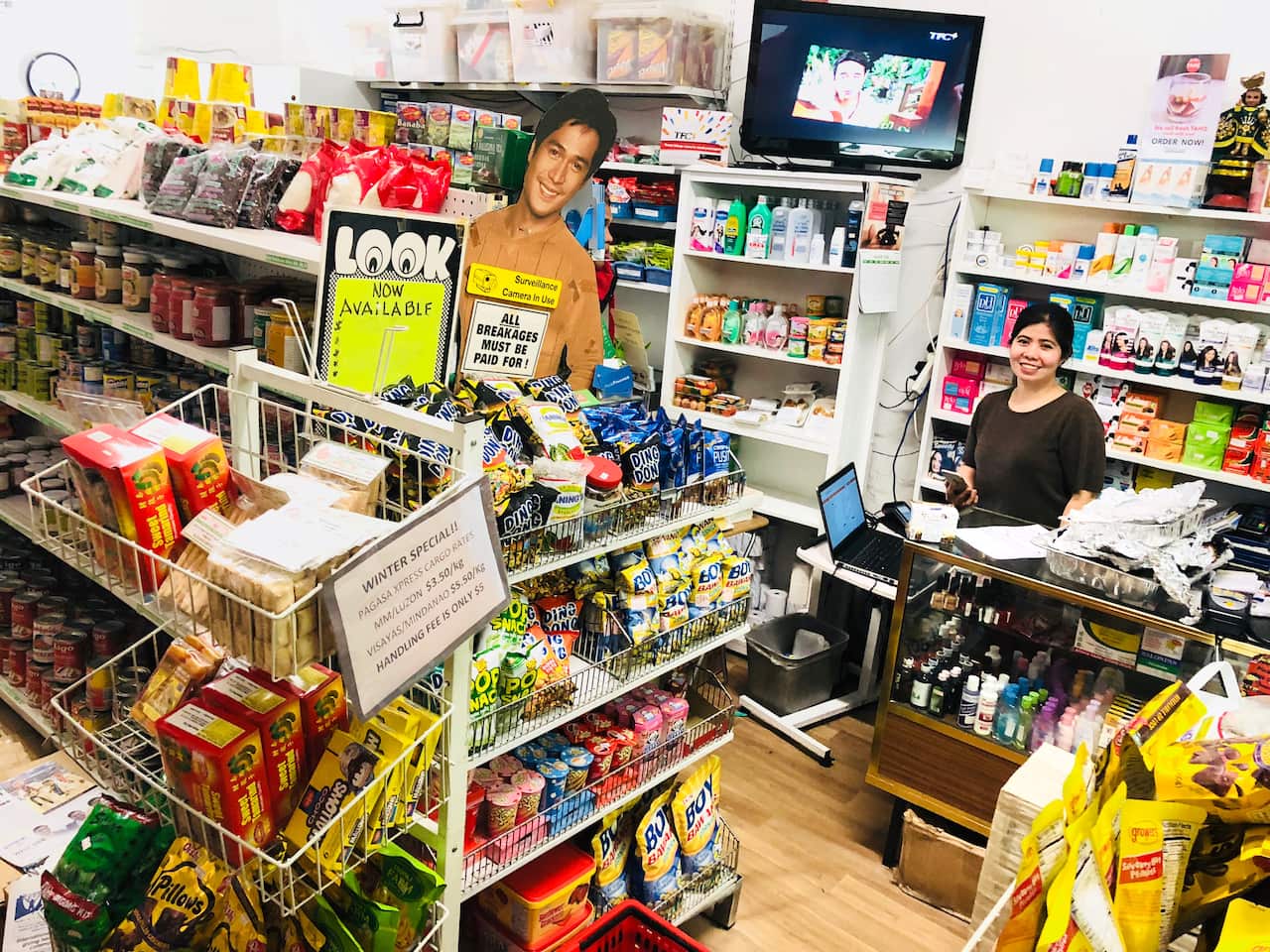 Masagana Oriental Variety Store in NSW.