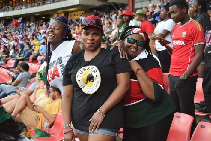 Mashabiki wa shujaa, katika michuano ya Sydney7s 2019