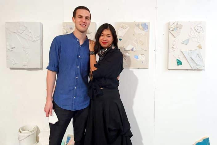 Artist Mason Kimber and Writer Mariam Arcilla