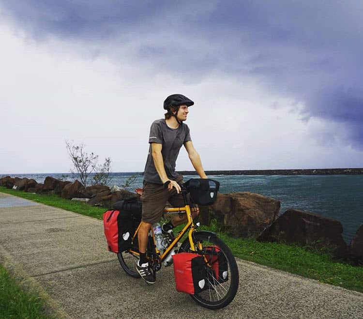 Mathis Biermann Cycling around Australia