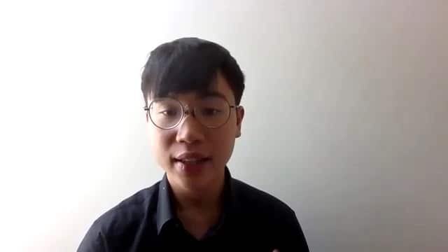 Screen shot of Hong Kong Australian pro-democracy activist Max Mok.