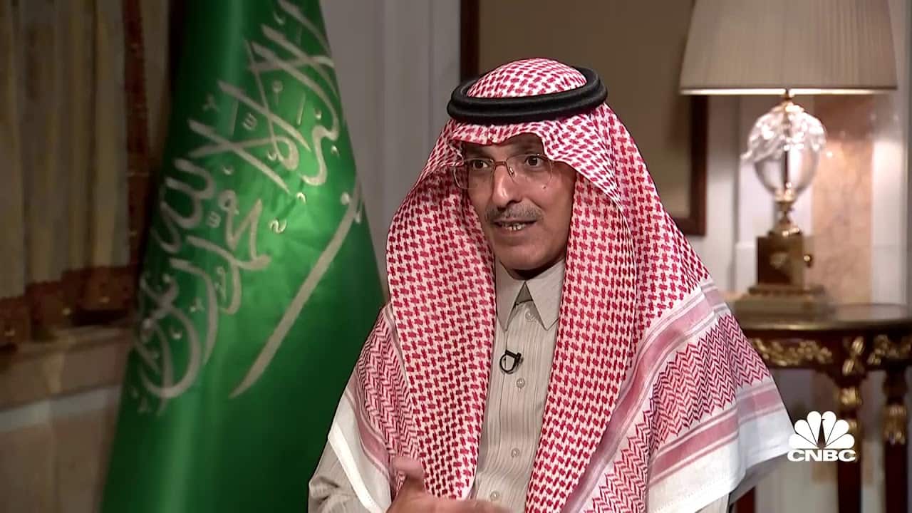 Saudi Finance Minister Mohammed al-Jadaan 