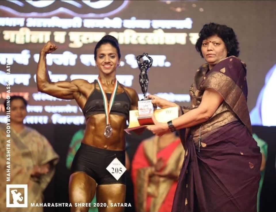 India woman bodybuilding in Sydney 