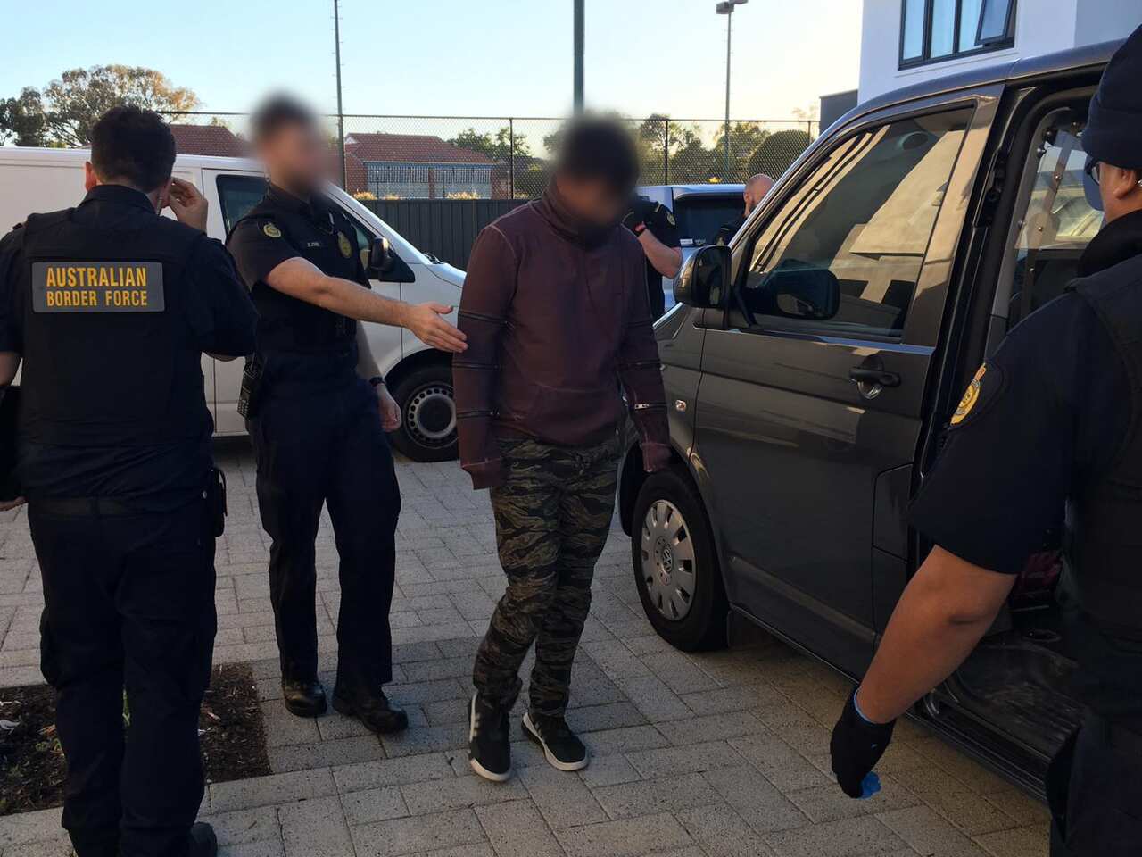 The 28 year old man detained
