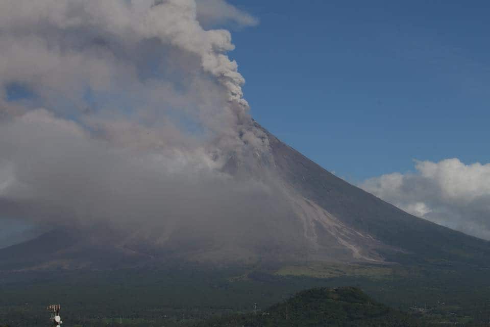 Mayon before the eruption