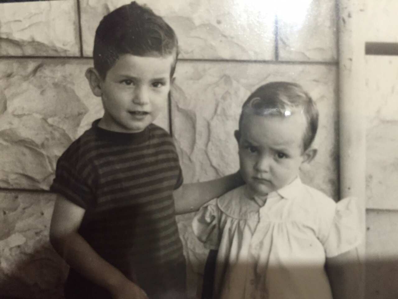 Micheal and his brother Edward in Beirut