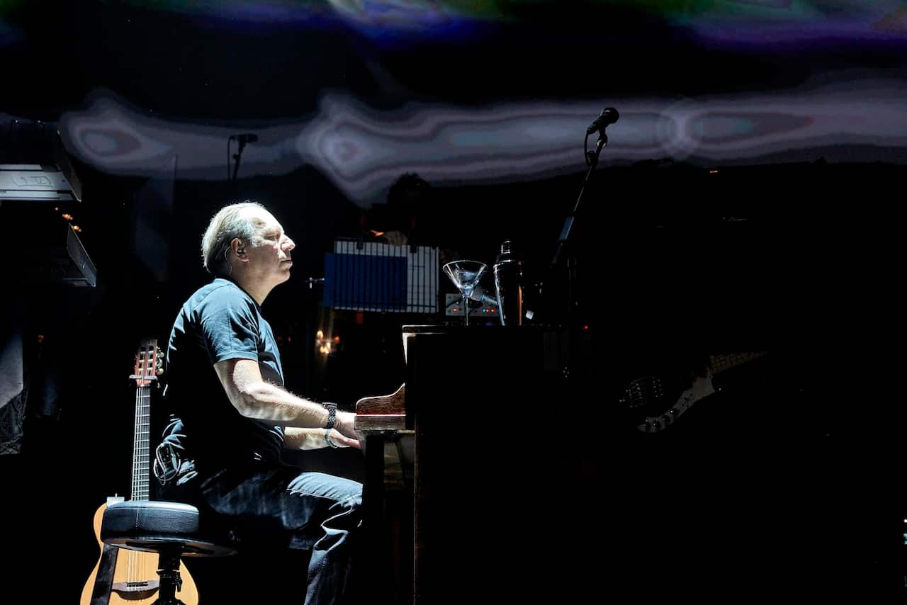 Hans Zimmer während seiner Konzerttour im April 2016 in London
