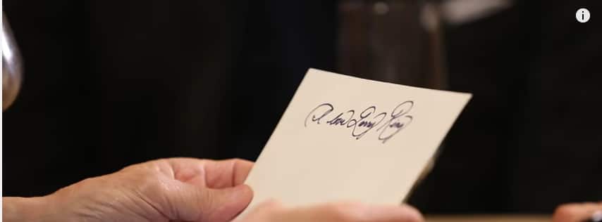 calligraphy Meghan Markle