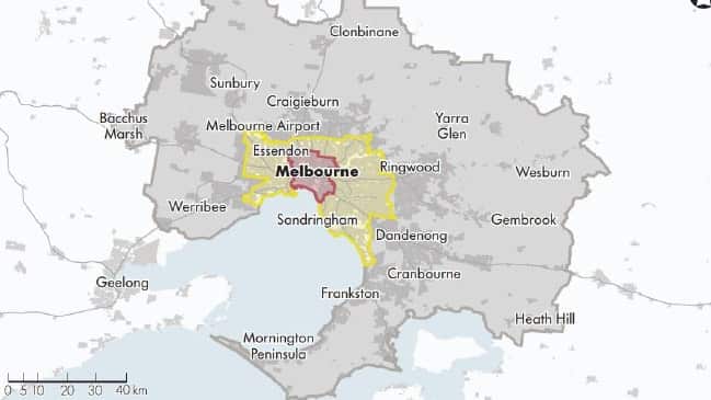 Worst suburbs in Australia for Public Transportation.