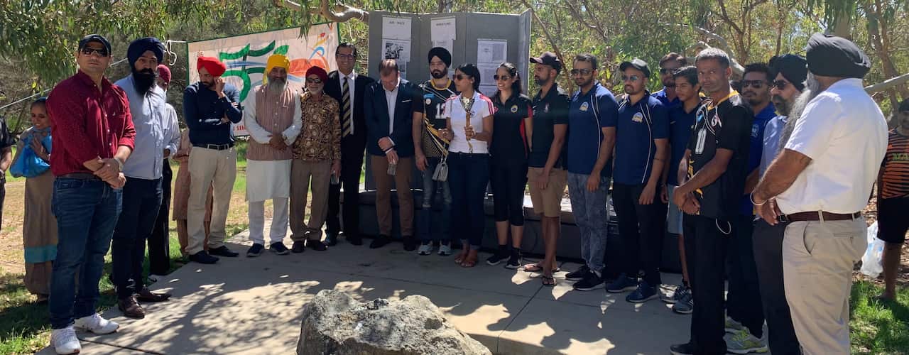 The torch relay began from Perth on March 16