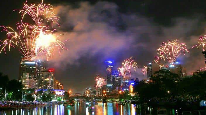 New Year's Eve in Melbourne