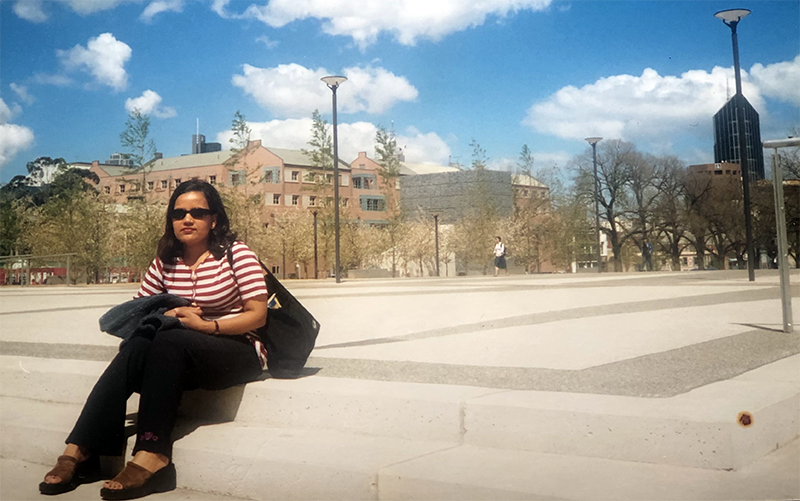 Jamuna Parajuli of Didi Bahini Samaj Victoria is a PhD Scholar from Nepal