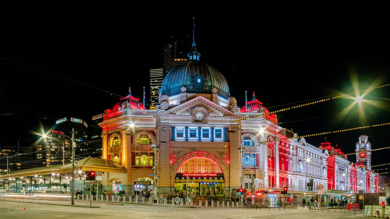 Flinders Station Melbourne Japan