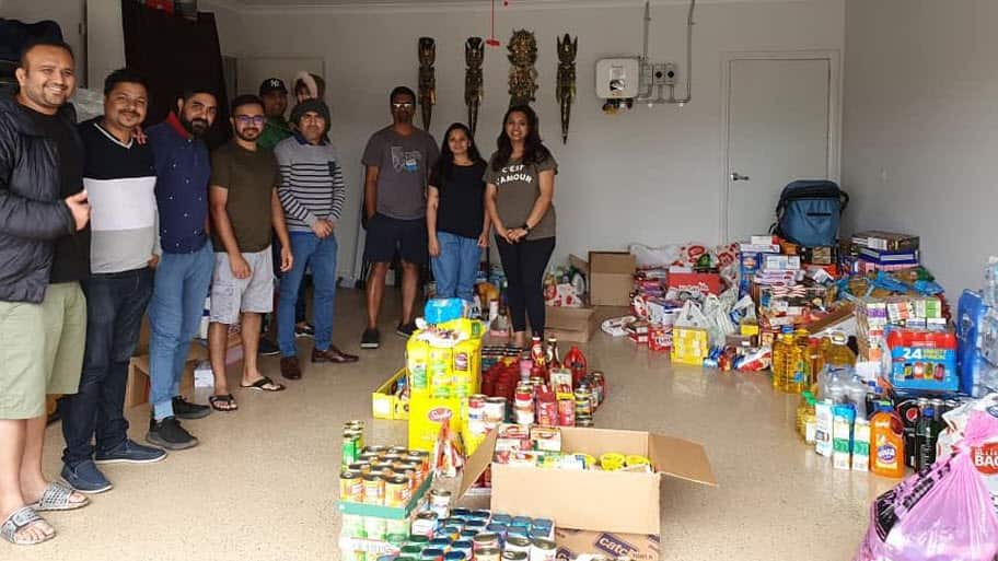 Members of Gujarati community in Melbourne helping bushfire victims