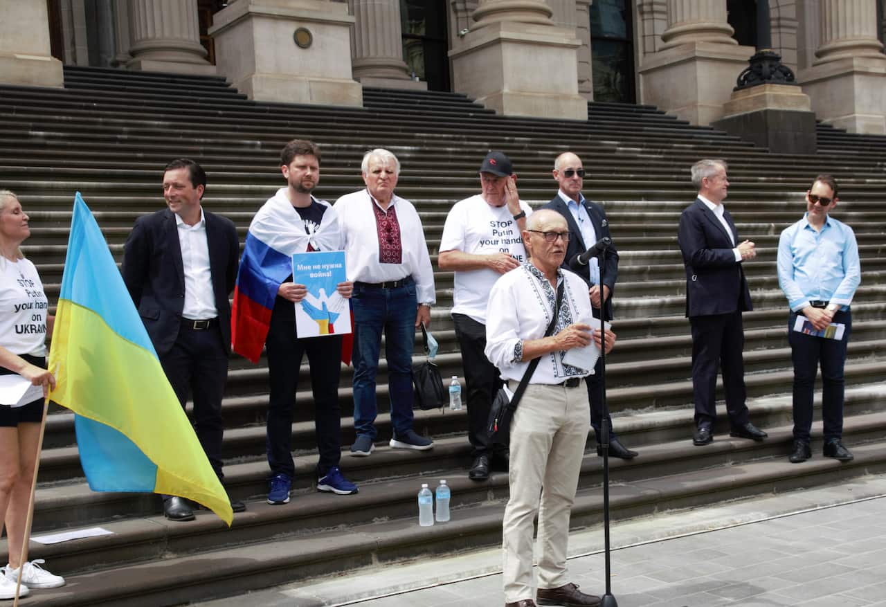 Melbourne, Rally, 20/02/2022.