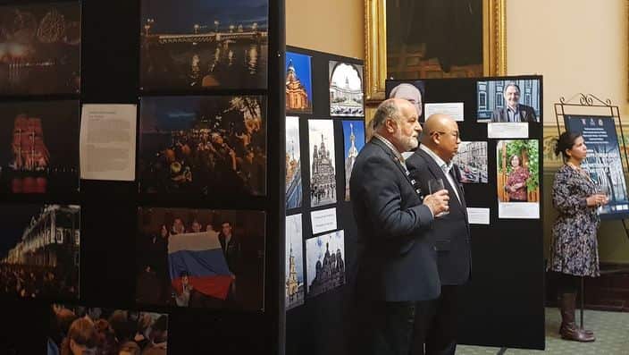 A photo exposition celebrating the 30th anniversary of the Melbourne and St Petersburg sister city relationship