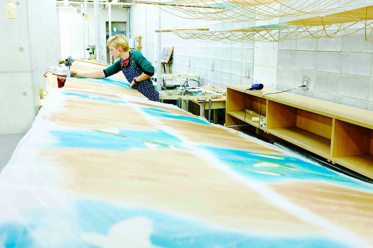 melinda heal textile artist katazome yuzenzome