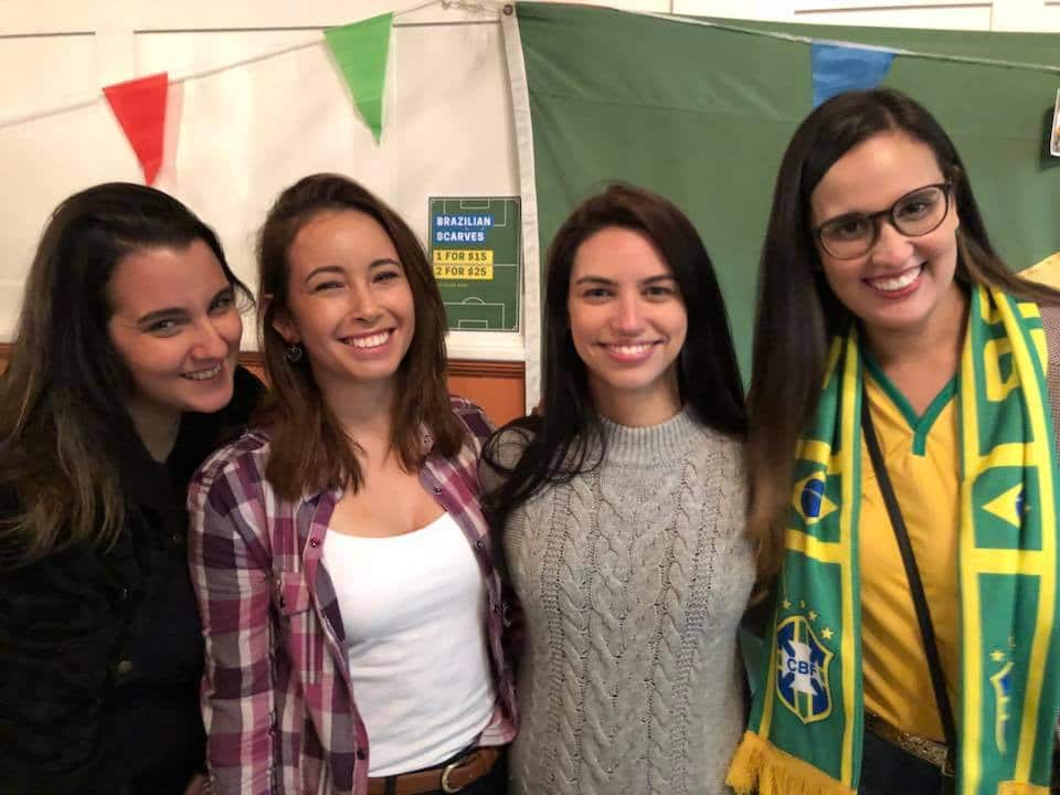 girls at Festa Junina Party