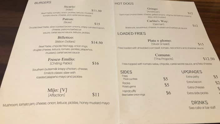 Pablo's Escoburgers