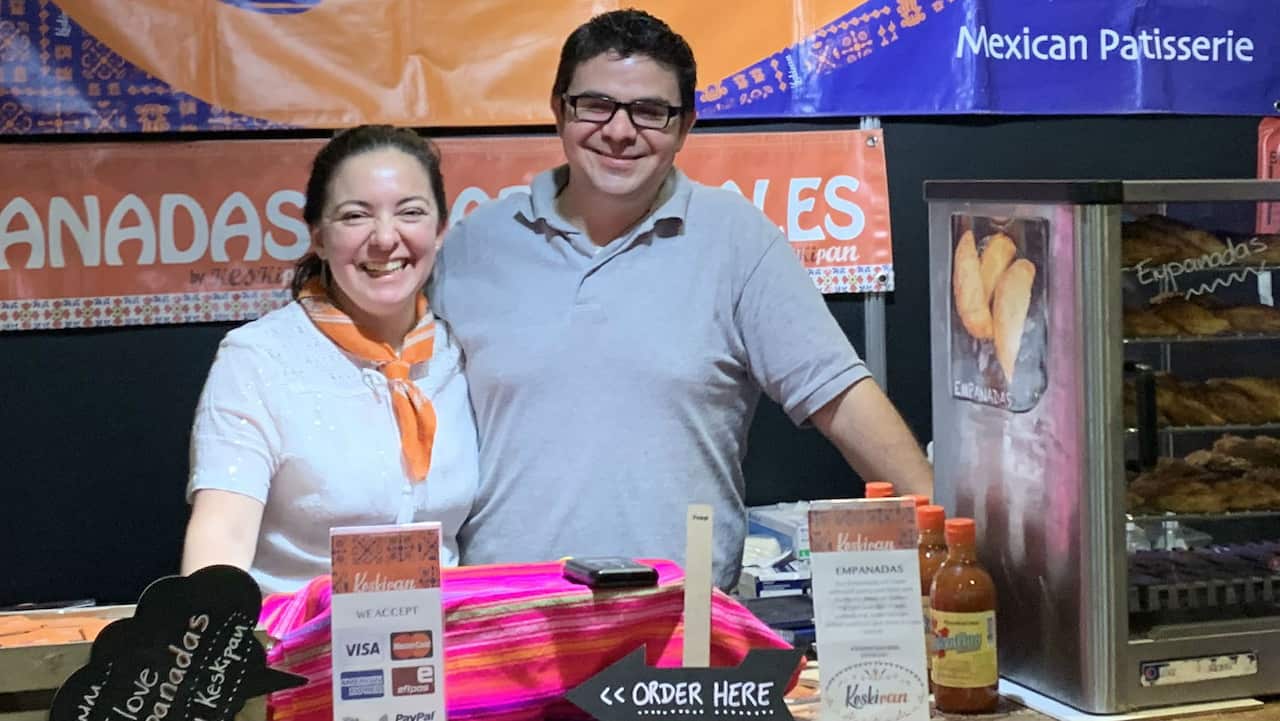 Los emprendedores mexicanos Priscilla y Enrique Aguilar 