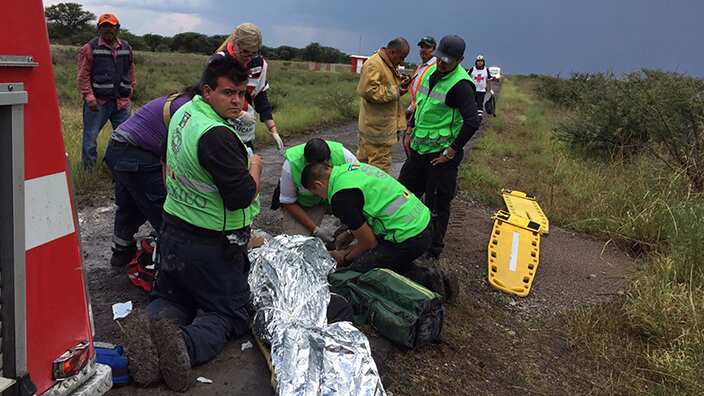 Mexican plane crash in North Mexico