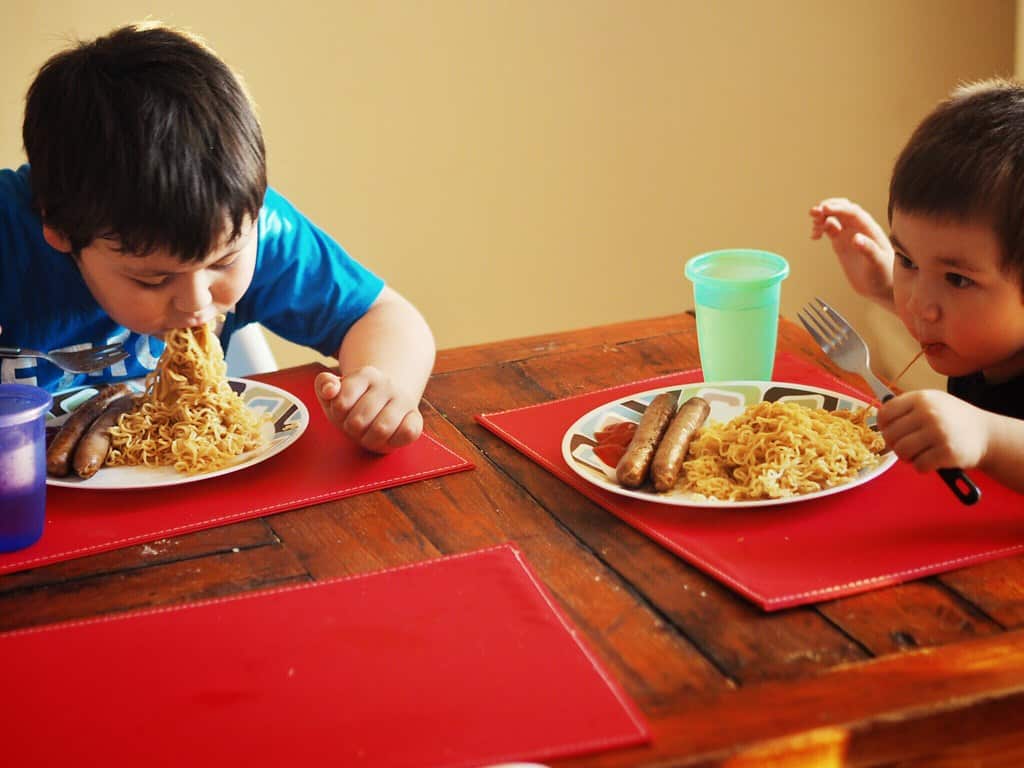Mi Goreng crosses cultures. Kids just love it.