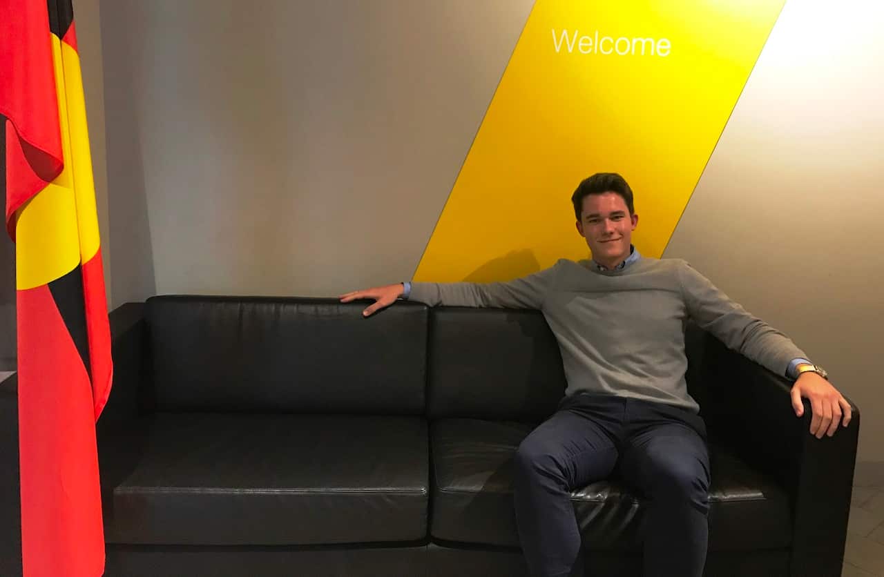 ...und zu Besuch im Studio in Melbourne