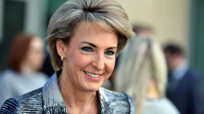 Michaelia Cash at Parliament House in Canberra.