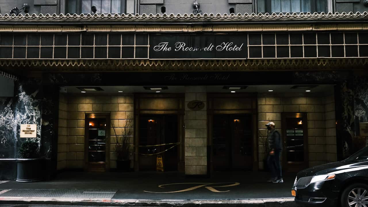 NEW YORK, NEW YORK - OCTOBER 13: The Roosevelt Hotel,