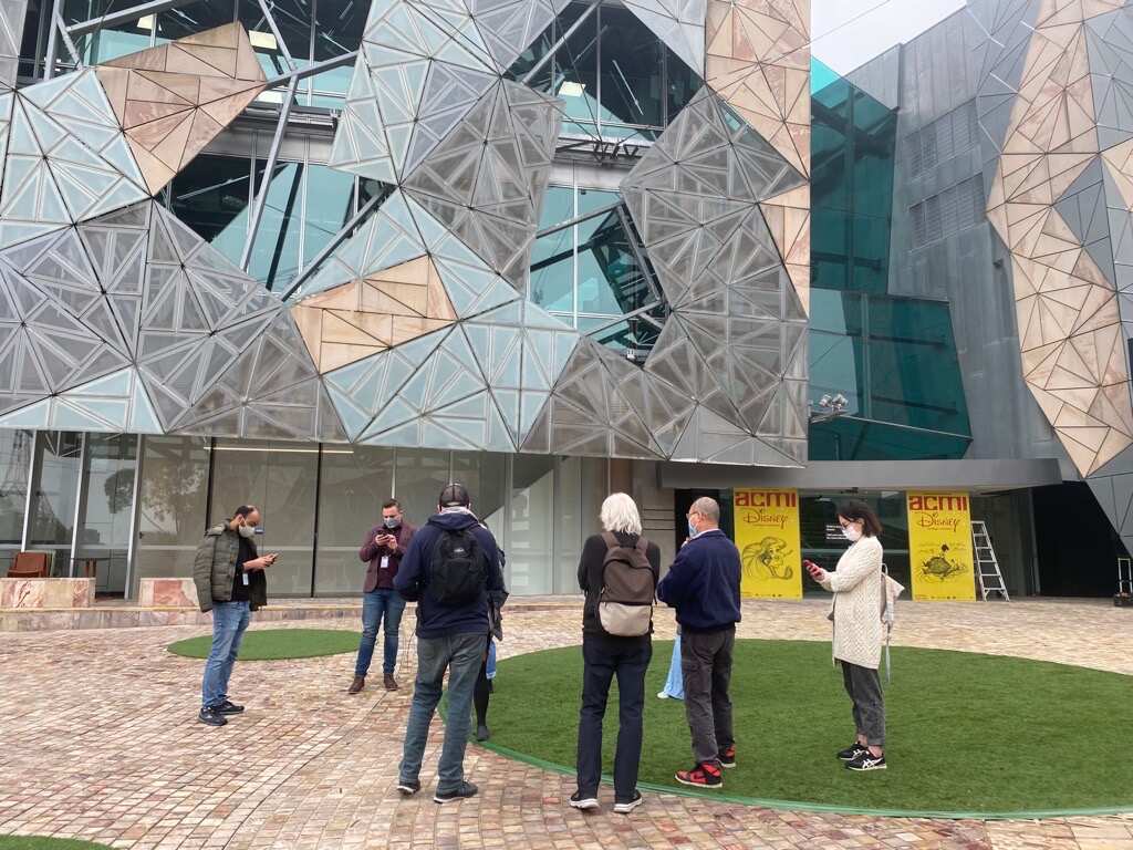 SBS's Melbourne staff evacuated in earthquake.