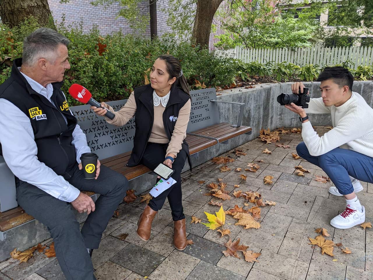 SBS Nepali at the 2022 Election Exchange program in Launceston, Tasmania.