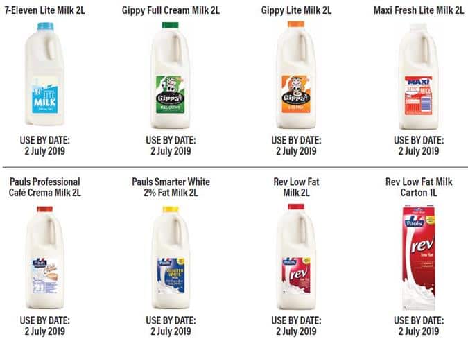 Recall: Lactalis Australia milks - microbial
