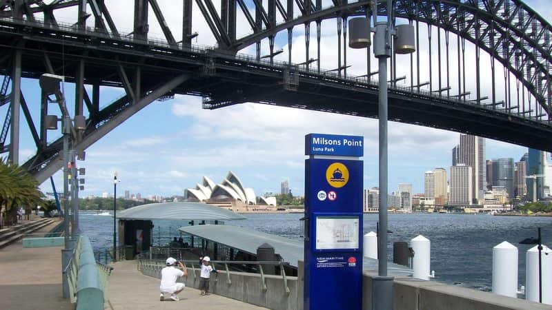 Milson Point wharf