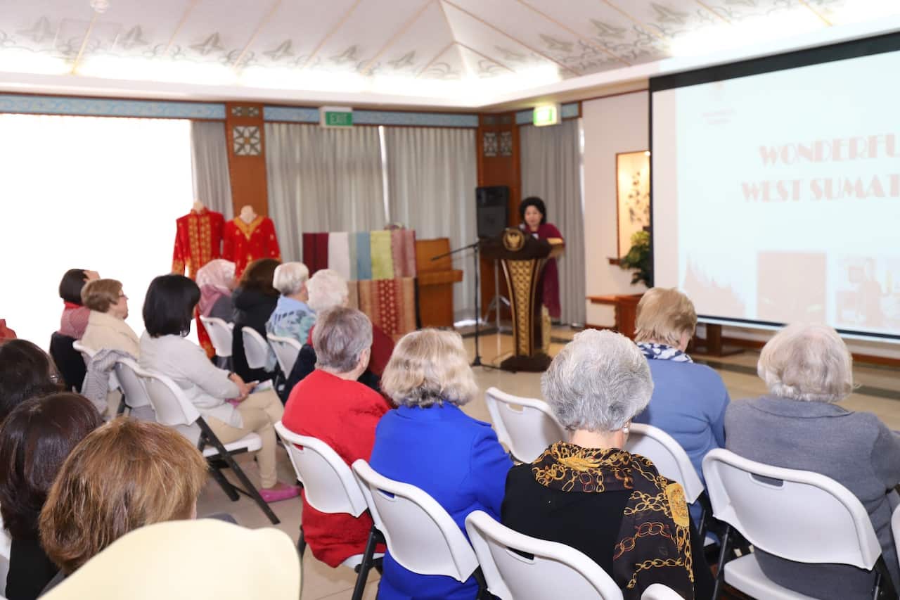 Pameran Budaya dan Kuliner Sumbar di Canberra (3/8/2018)