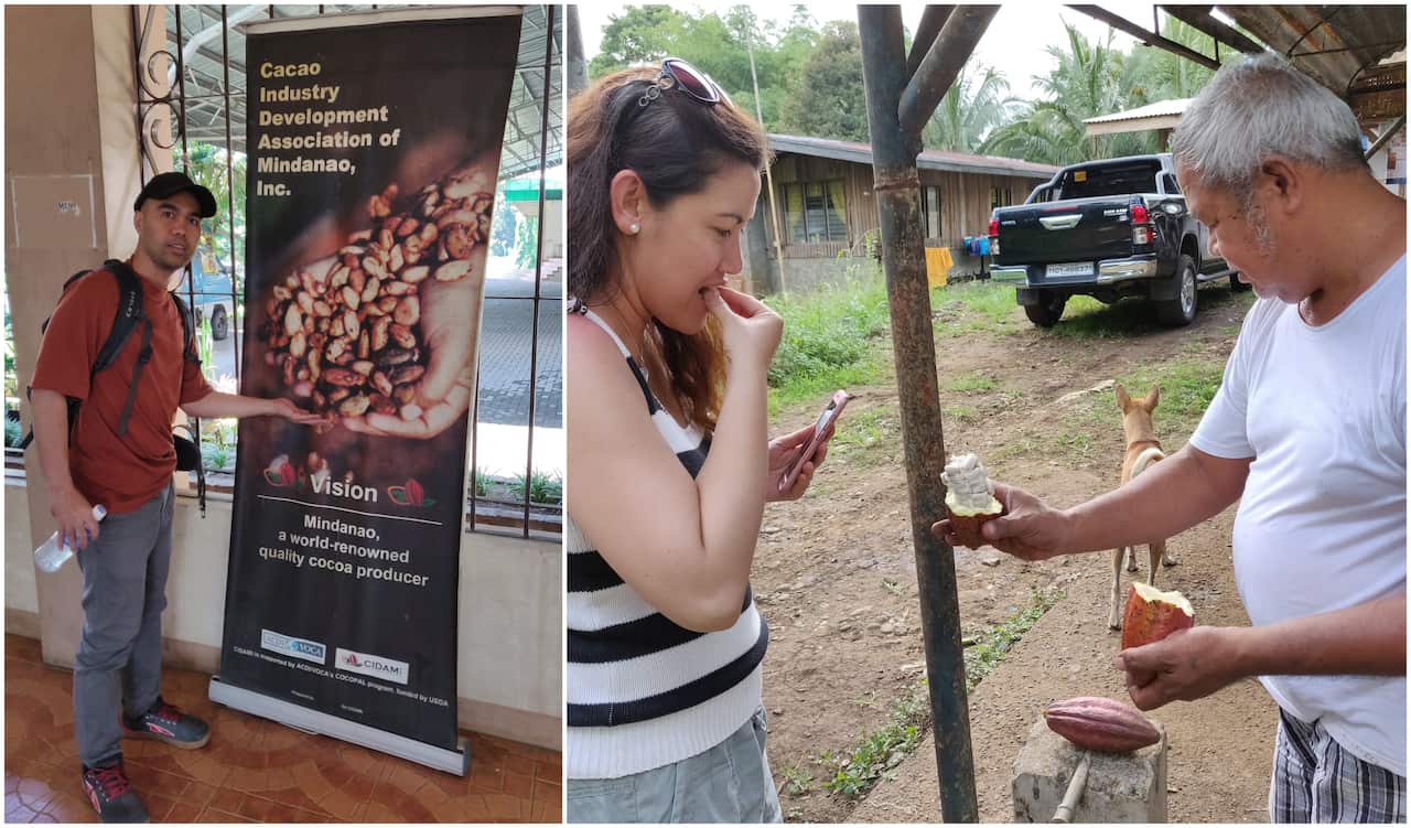 davao, cacao, chocolates