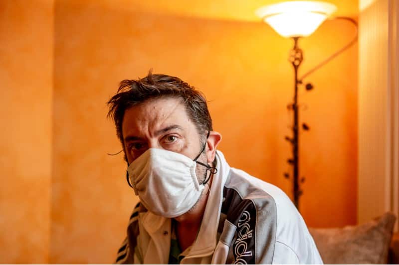 “I remember terrible images. People around me who couldn’t breathe," recalls Igor Prussiani from Curno (Bergamo) who survived COVID-19 infection.
