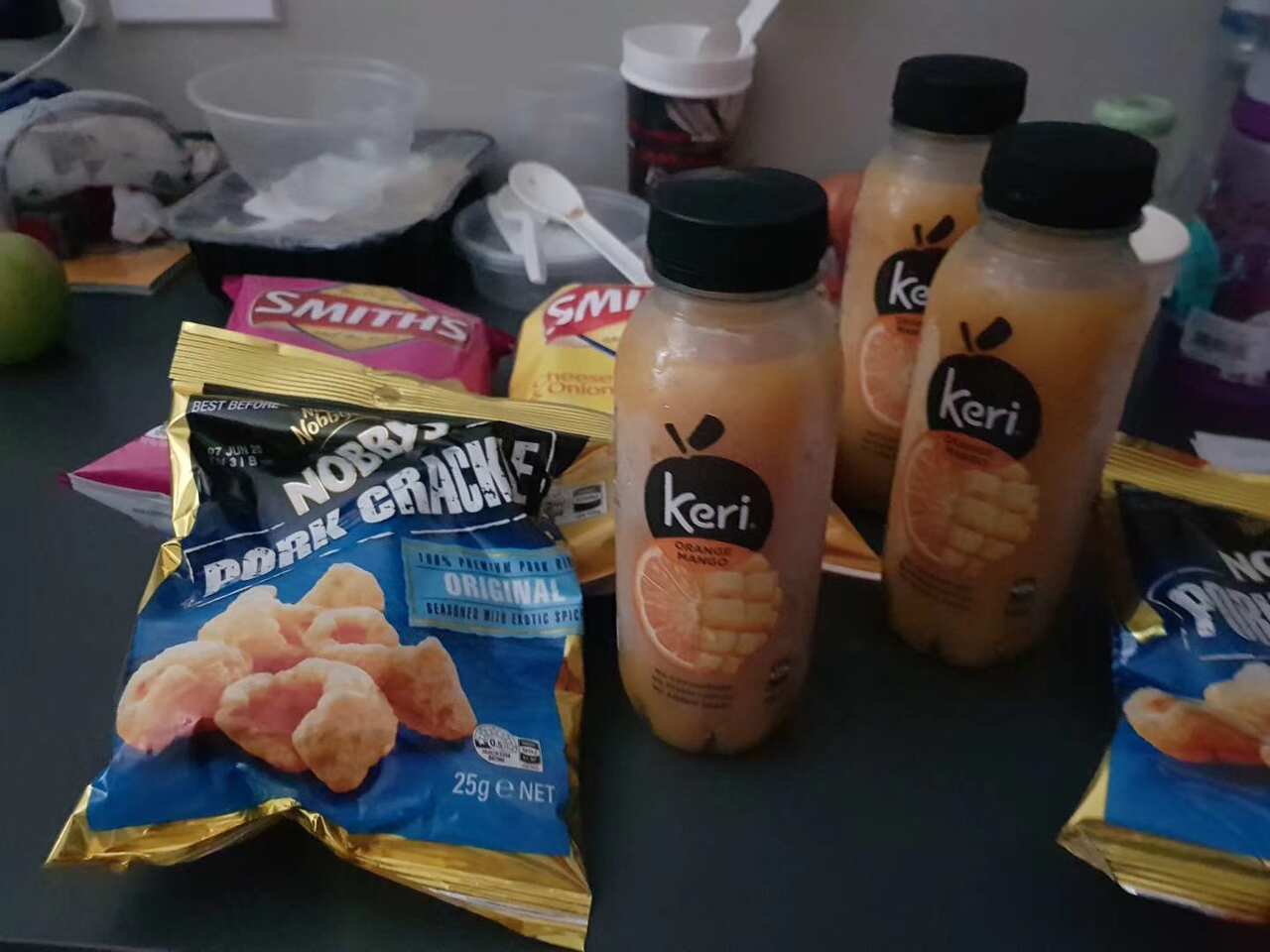 Snacks for people in quarantine