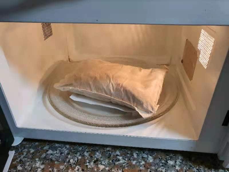 This herb bag has been in use for several years.