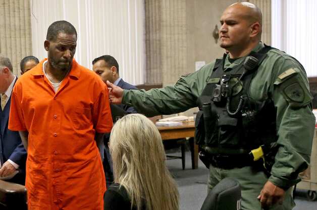 Kelly did not attend the hearing on Wednesday on a defence motion asking for his release on bond. Pool Chicago Tribune