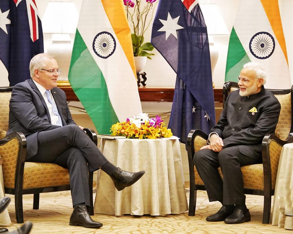 Modi meets Morrison