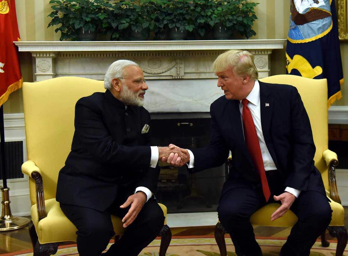 President Trump and PM Modi at the White House