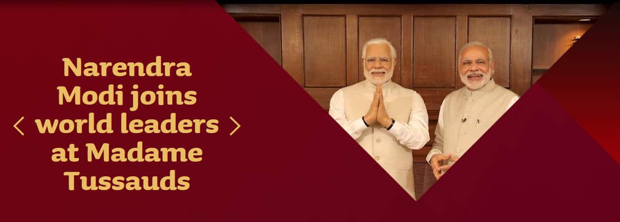 Madame Tussauds unveils Mr Modi's wax statue