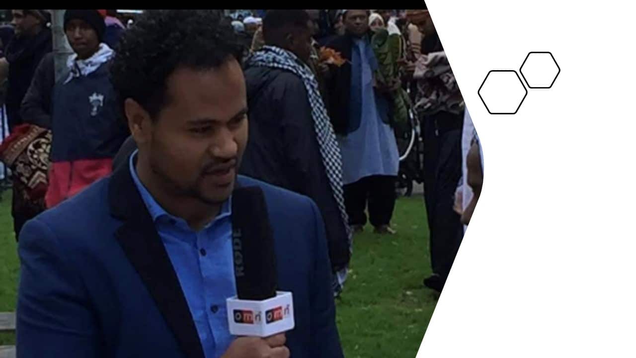 Journalist Mohamed Abawaji.