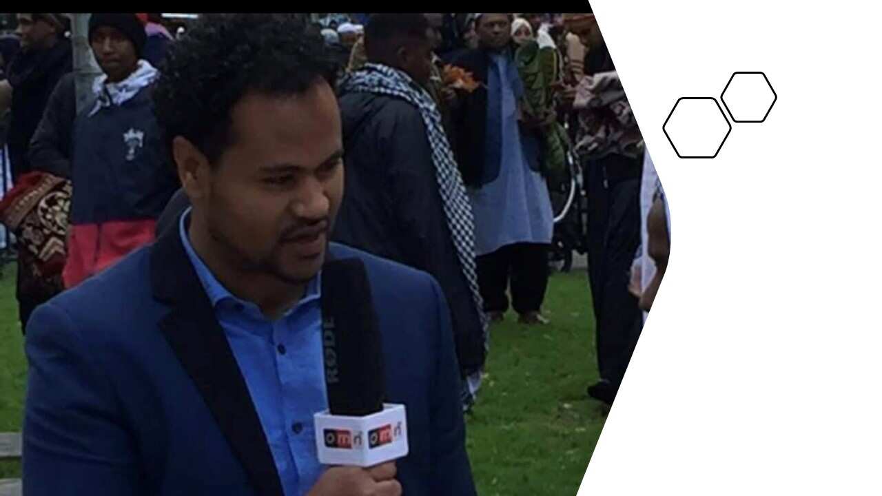 Journalist Mohamed Abawaji.